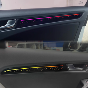 SJC Auto LED Éclairage Ambiant pour <span class=keywords><strong>Audi</strong></span> <span class=keywords><strong>A5</strong></span> 2010-2016 Modèles 64 couleurs Dynamic Symphony Saddle Ambient Lighting Kit Accessoires de voiture - Product Image 2