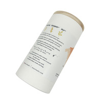 Boîte cylindrique pour pizza en papier kraft biodégradable GZJZ, écologique, avec logo personnalisé, impression quadricolore, taille personnalisable