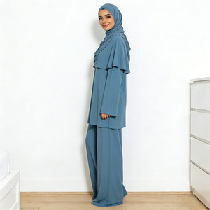 High Quality Modest Swimwear Women Muslim Long Sleeve Burkini 3 Pieces Summer Suit - Product Image 3