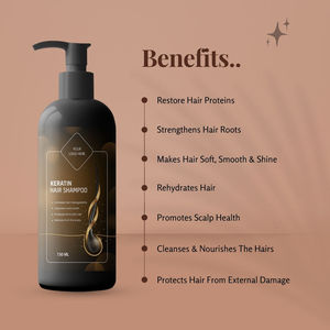Aceite Capilar de Queratina Libre de Crueldad Animal y Silicona, Fortalece las Raíces del Cabello y Suaviza, para Uso Doméstico, Hecho en India - Product Image 2
