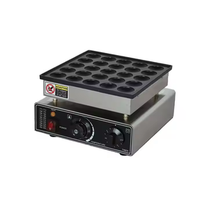 220V antiaderente per frittelle e Muffin in acciaio inossidabile elettrico di qualità commerciale, facile da usare per gli hotel negozi di alimentari ristoranti - Product Image 2