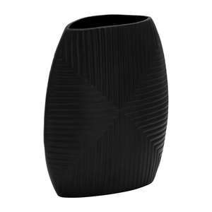 Vases à fleurs de Table uniques décoratifs pour la maison de couleur noire pour le décor de salon Vases à fleurs de trompette en aluminium de vente chaude à vendre - Product Image 2