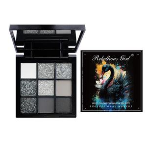 Palette di Ombretti all'Ingrosso 9 Colori Maquillaje Por Mayor Palette di Ombretti di Lusso Personalizzate con Logo - Product Image 6