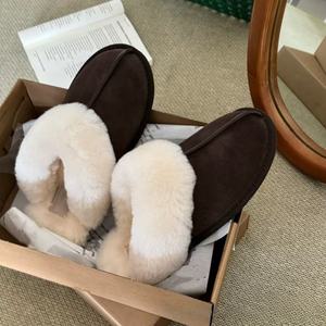 New Arrival Sheepskin Women's Winter <b>Thermal</b> Anti-Slip Fur <b>Boots</b> <b>Waterproof</b> Classic Snow UGH Style Platform Autumn Shoes - Product Image 6