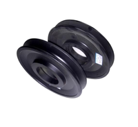 Poulies personnalisées avec roulement et poulie en plastique moulé par injection pour équipement de fitness