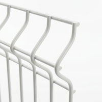 Prix d'usine en gros – Clôture 3D courbée en treillis soudé, panneaux de clôture durables anti-corrosion pour sites scolaires