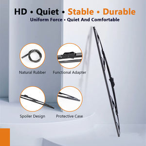 Lame d'essuie-glace de voiture en caoutchouc naturel de haute qualité Dragon WEILONG, 650 mm, universelle, pour une vision claire - Product Image 4