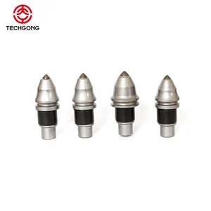 Foundation Rotary Drilling Auger Bucket Bits Cutting Teeth Cutting Pick Conical Bits Tungsten Carbide Bullet Teeth