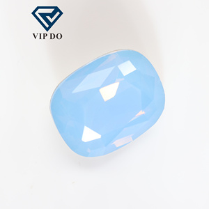 K9ガラスクリスタルハンドジュエリーアクセサリーチップボトムプロテイン長方形丸テーブルカットDIYルースプロテインシリーズラインストーン - Product Image 1