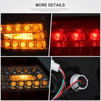 Feux arrière gauche et droit pour Corolla 2011-2013 berline, 2 pièces, feux arrière LED fumés, remplacement direct, ajustement OE, pièces automobiles