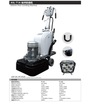 Meuleuse à béton ASL600-T1 23,6 pouces 10HP 220V/380V pour le meulage humide et sec des sols