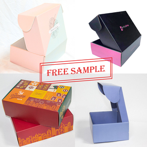 Mailer Box Manufacture Customized Colored Corrugated Boxes With Custom Logo Printed Durable Apparel Packaging Boxes For Cloth