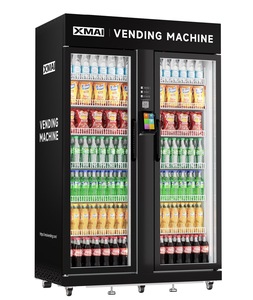 Distributeur automatique commercial XMAI Ultra M1100 avec IA, 38,8 pieds cubes, double porte, <span class=keywords><strong>paiement</strong></span> sans contact, vente en gros, capacité de 1100 L, vision IA - Product Image 3
