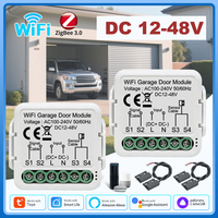 Modul Saklar Pintu Garasi WiFi DC 12V-48V, Pembuka Gerbang Pintar
