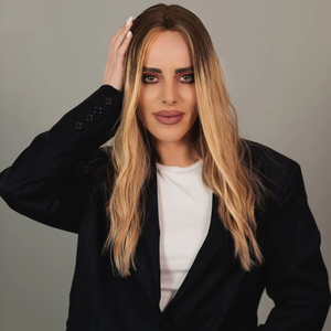 วิกผมคนยิวแท้สำหรับผู้หญิงวิกผมชาวยิวประดับหนังกำพร้าสีบลอนด์ไล่เฉดสีวิกผมชาวยิวประดับลูกไม้ - Product Image 1