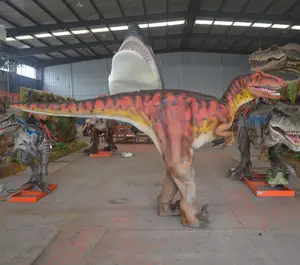 专业工厂供应步行恐龙服装，现实机器人恐龙