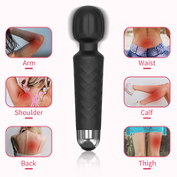 Fournisseur d'usine de jouets sexuels pour adultes, masseur vibrant électrique à 20 modes, baguette vibrante en silicone étanche, vente en gros, logo personnalisé