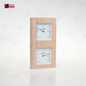 ชุดอุปกรณ์เสริมสำหรับห้องซาวน่าไม้ซีดาร์ธรรมชาติ คุณภาพสูง เทอร์โมมิเตอร์ซาวน่าอินฟราเรดไกล 2 in 1 พร้อมไฮโกรมิเตอร์ ดีไซน์ทันสมัย ยี่ห้อ <span class=keywords><strong>Vapa</strong></span> - Product Image 3