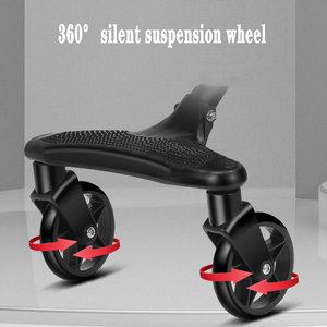 Thiết kế mới chất lượng tốt Xe đẩy em bé có thể gập lại 4 bánh xe trẻ em xe đẩy không có đánh giá nào - Product Image 6