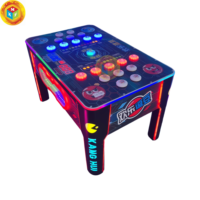 Machine de jeu d'arcade à monnayeur pour 2 joueurs, jeu de réaction à boutons, course de réflexes, divertissement d'intérieur