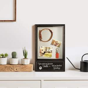 Cofanetto commemorativo per gatti e urna per ceneri di cani, regalo di commovimento per animali domestici, i migliori amici non più d'oltre confine, in offerta speciale - Product Image 4