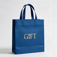 Sacs de shopping de luxe Ching TA, sacs en papier avec votre propre logo en carton ivoire avec laminage brillant pour les pochettes de cadeaux de mariage