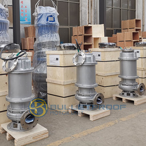 Bulletproof Stainless Steel AC Motor 3 Phase Submersible Sewage <b>Pump</b> 100m/h Flow 30m Head Industrial Mining Use ODM/OEM - Product Image 6