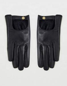 Guantes de Conducción 100% Cuero Rayado Personalizables - Product Image 2