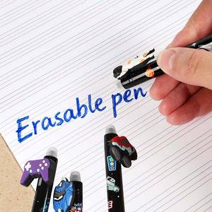 O&Q Bestseller Raumfahrt Radierbarer Gelstift Plastik Niedlicher Dinosaurier Astronaut 0,5mm Schwarz/Blau Tinte Anpassbarer Werbestift für Kinder - Product Image 6