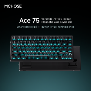 MCHOSE ACE75 Magnetic Axis <b>Keyboard</b>, Customized Wired <b>Keyboard</b> for Esports Games and Office Use RGB Backlighting Enhances Visibi - Product Image 5