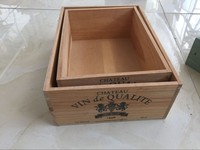Caisses à fruits en bois pas chères à vendre, caisses à vin en bois, caisse en bois