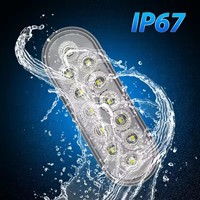 Nouveaux feux arrière LED en plastique de haute qualité approuvés DOT, 6 pouces, double couleur, remplacement pour camion et remorque