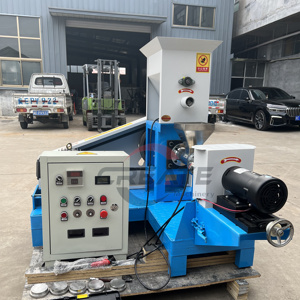 Granulator ép đùn nổi cá Thức ăn pellet Aqua thức ăn đùn vật nuôi mèo con chó nổi cá ăn Pellet giá - Product Image 2