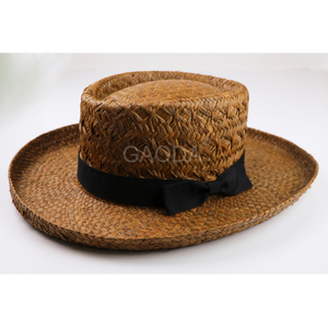 V Pure Color New Fashion <span class=keywords><strong>Sombrero</strong></span> <span class=keywords><strong>de</strong></span> <span class=keywords><strong>paja</strong></span> <span class=keywords><strong>colombiano</strong></span> para mujer - Product Image 2
