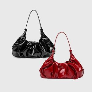 תיק כתף אופנתי חדש לסיטונאות לשנת <span class=keywords><strong>2026</strong></span>, תיק הובו עם רצועה מתכווננת, עשוי מעור PU רך לנשים - Product Image 2