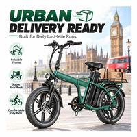 QMWHEEL F30 Pro Vélo Électrique Pliant 20 Pouces 250W 48V 45Ah Longue Portée en Stock au Royaume-Uni Vente en Gros