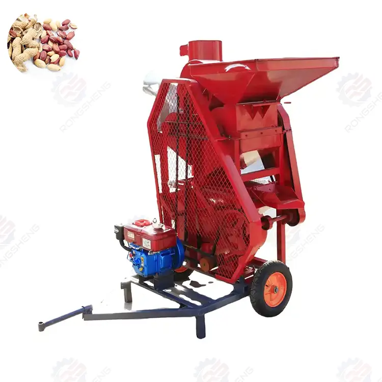 Máquina peladora de cacahuetes de nueces molidas de alta eficiencia, descascaradora automática de cacahuetes a la venta