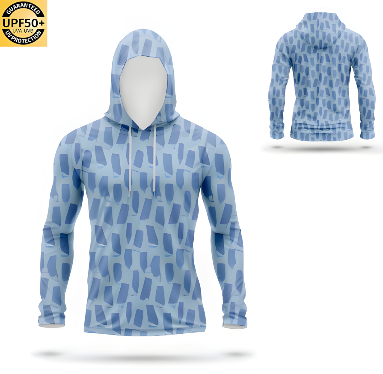 Camouflage blue