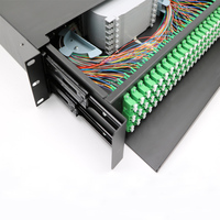 Boîte à bornes coulissants pour panneau de Distribution optique FTTH, panneau de raccordement pour Fiber optique ODF, boîte de Terminal
