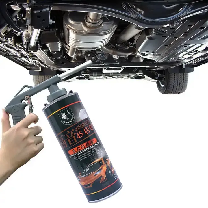 車のシャーシゴム引きアンダーコートラバーペイント車用アンダーコーティング自動アンダーボディコーティングスプレー自動車塗装可能保護
