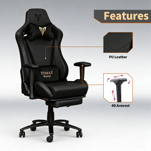Tomaz blanco negro azul rojo púrpura escorpión personalizar Office <span class=keywords><strong>Gamer</strong></span> Pc E-Sports Esport ergonómico ordenador giratorio Silla de juegos - Product Image 4