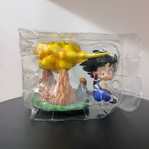 Figura de Son Goku Super Saiyan Joven de Dragon Ball, Figura Coleccionable en Tres Colores, con Base de Nube - Product Image 4