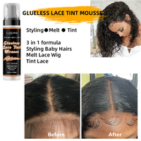 Mousse Teintante 3-en-1 pour Dentelle de Perruque – Vente en Gros – Mousse Teintante pour Perruques – Mousse Colorante
