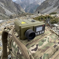 Télémètre laser professionnel longue portée 10 km, instrument de mesure professionnel monté sur rail