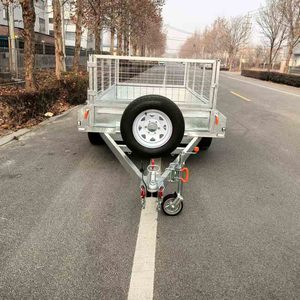 Remolque de Eje Tándem Reforzado para Ganado, Totalmente Galvanizado, con Eje de Torsión y Frenos, para Transporte de Heno y Animales - Product Image 2