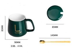 Custom Logo Ceramic Coffee Mugs Large Capacity Wholesale Magic Tea Mug with Lid Spoon <b>Gift</b> <b>Box</b> for Corporate Promotional <b>Gifts</b> - Product Image 3