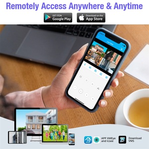 Hệ thống camera giám sát <span class=keywords><strong>CCTV</strong></span> KERUI 6MP, 4 kênh NVR, hỗ trợ PoE, phát hiện chuyển động, camera PTZ ngoài trời, kèm cáp mạng 18.3M - Product Image 4