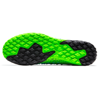Chaussures de football unisexe à col chaussette en maille, contrôle du ballon, tige synthétique, crampons en caoutchouc TF, vente en gros, usine OEM