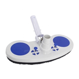 Cabezal <span class=keywords><strong>de</strong></span> vacío con cepillo para <span class=keywords><strong>piscina</strong></span>, accesorios para <span class=keywords><strong>piscina</strong></span>, forma ovalada, <span class=keywords><strong>limpieza</strong></span> inferior subacuática - Product Image 3