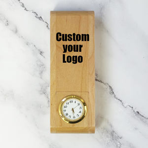 ชุดของขวัญปากกาไม้ตกแต่งโต๊ะทำงานสวยงาม พร้อมปากกาลูกลื่นไม้ <span class=keywords><strong>2</strong></span> ด้าม และนาฬิกาในตัว - Product Image 3